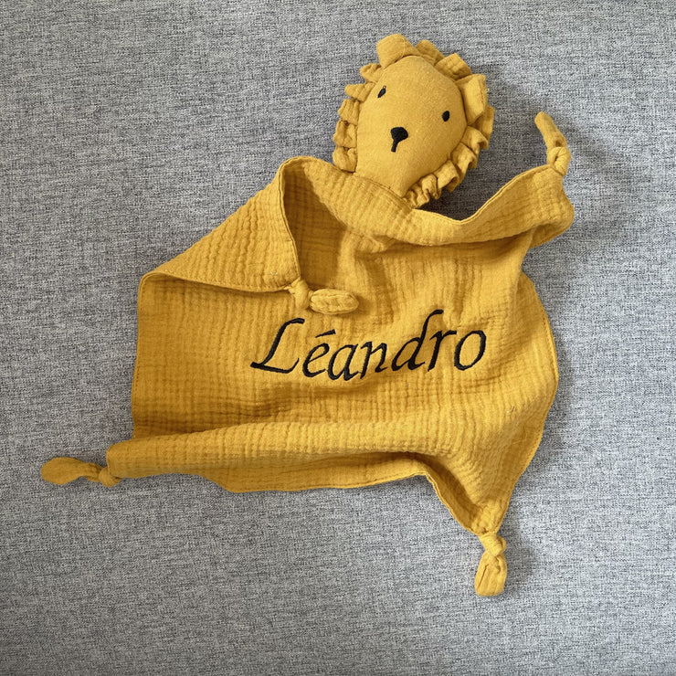 Doudou lapin personnalisé