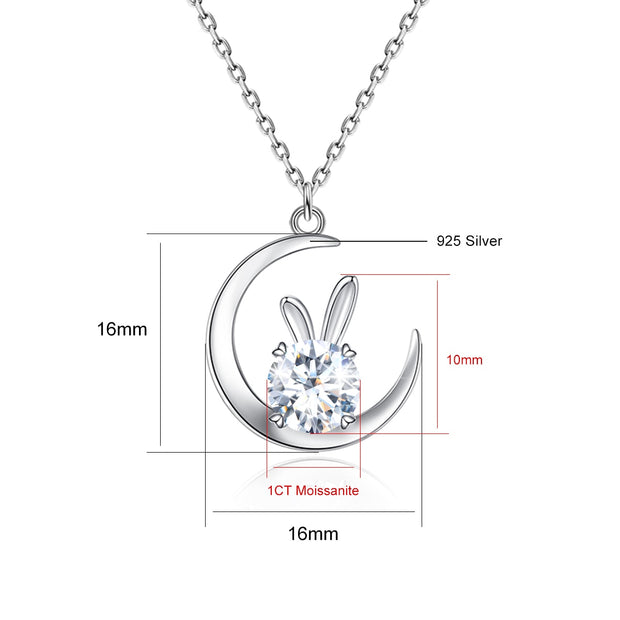 Collier lapin femme