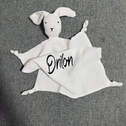 Doudou lapin personnalisé