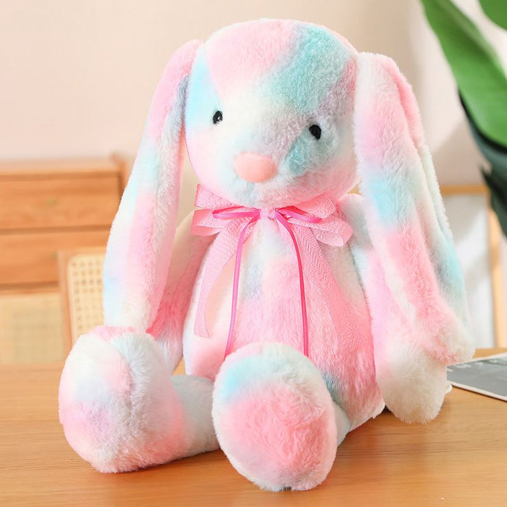 Peluche lapin bleu